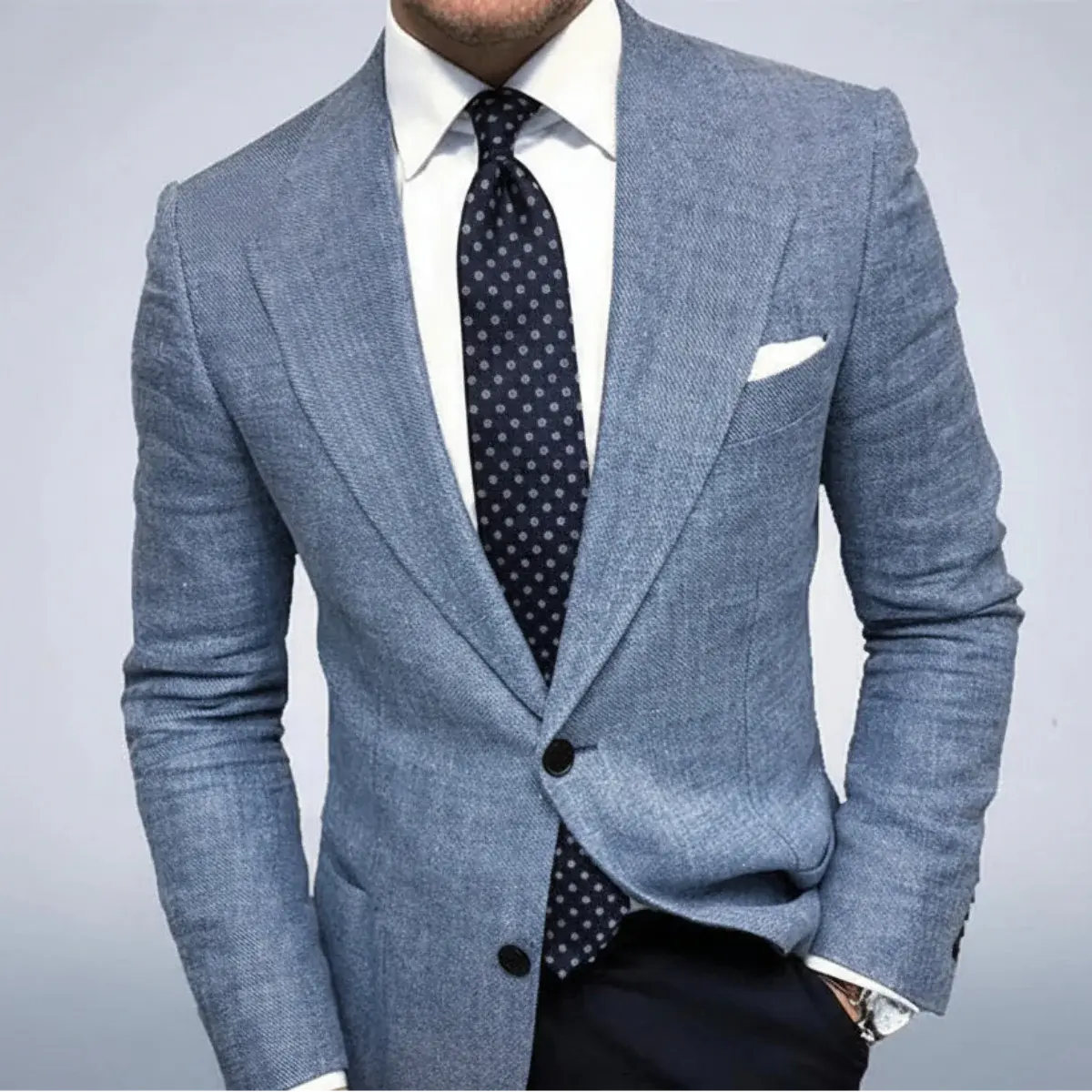 Casimiro - Tailored Blazer in Light Colourways