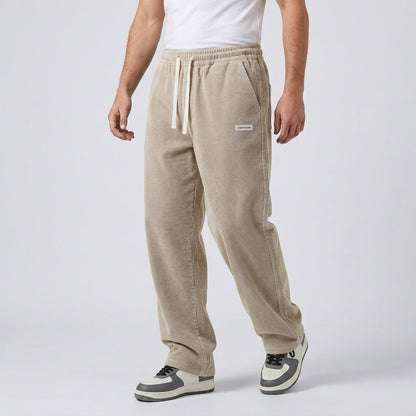Joris - Loose Fit Corduroy Trousers