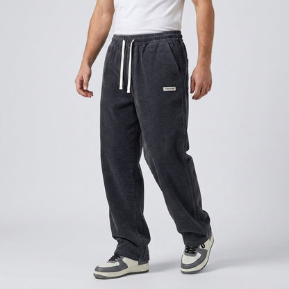 Joris - Loose Fit Corduroy Trousers