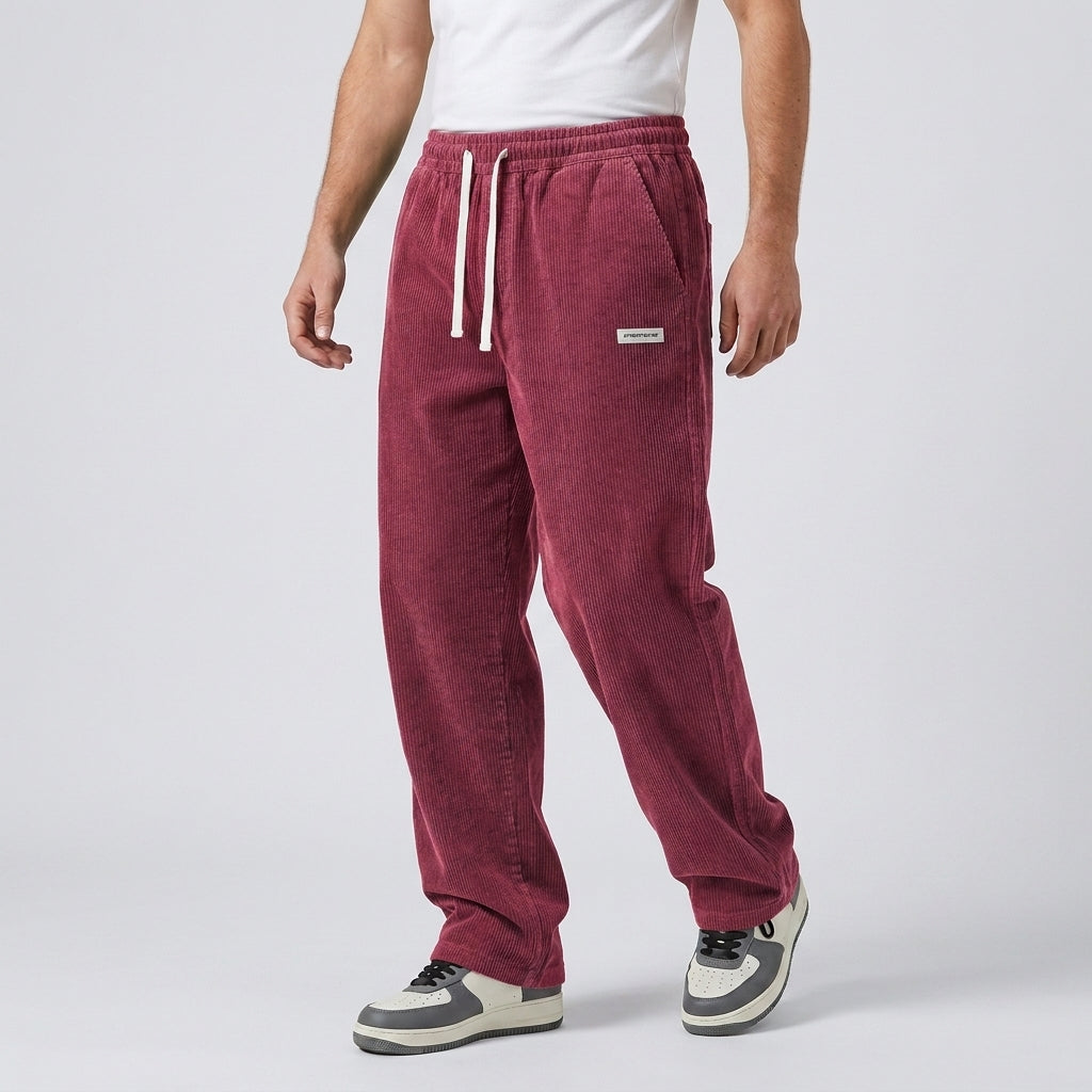 Joris - Loose Fit Corduroy Trousers