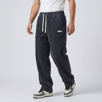 Joris - Loose Fit Corduroy Trousers
