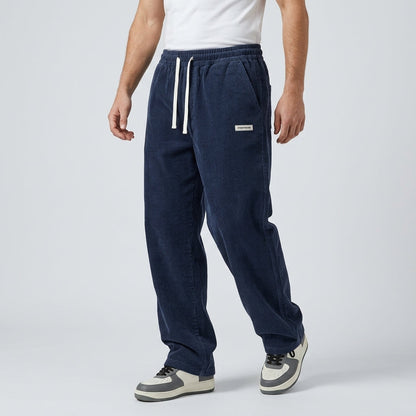 Joris - Loose Fit Corduroy Trousers