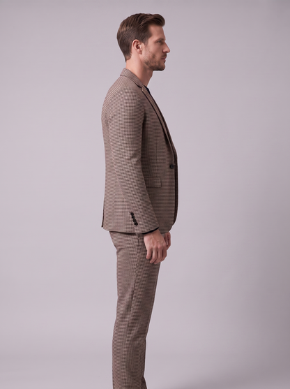 Godefroy - Check Pattern Tailored Suit