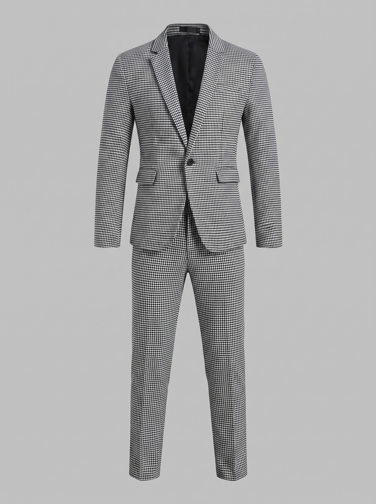 Godefroy - Check Pattern Tailored Suit