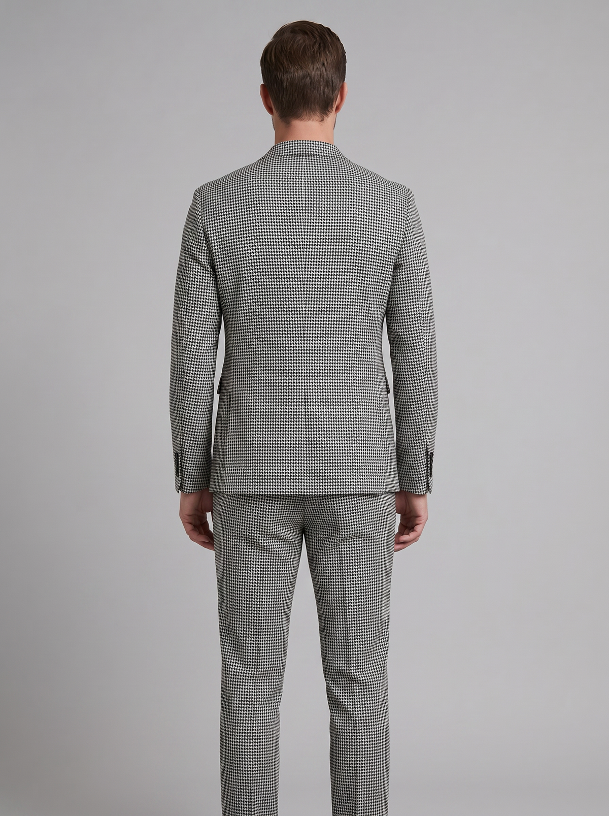 Godefroy - Check Pattern Tailored Suit