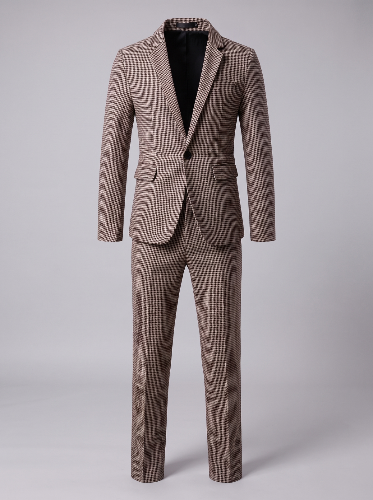 Godefroy - Check Pattern Tailored Suit