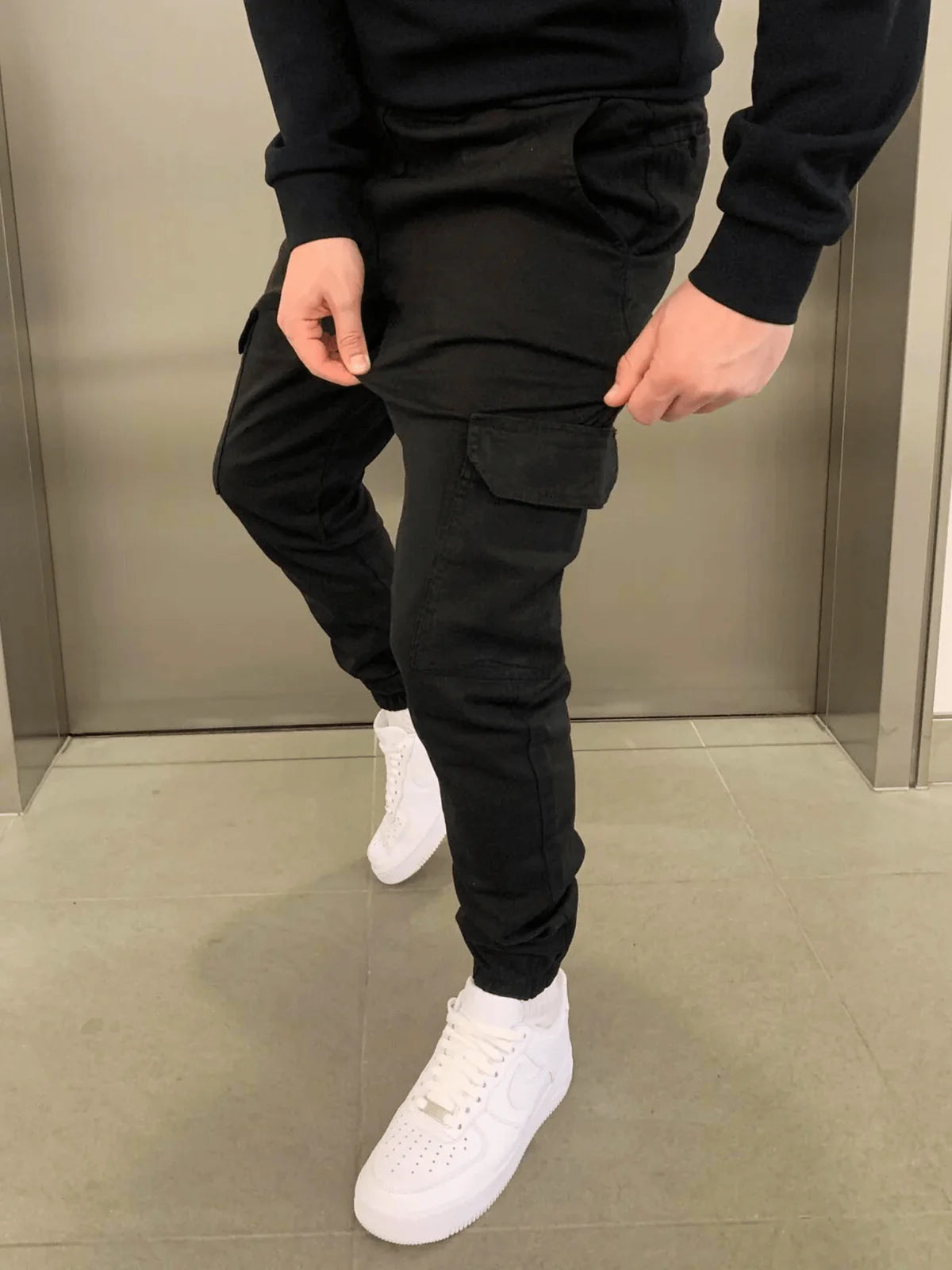 Sietse - Slim Fit Cargo Joggers