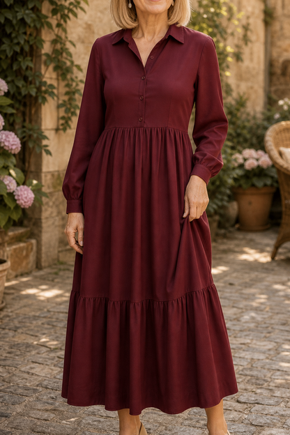 Juniper - Relaxed Swing Dress with Flowing Hem