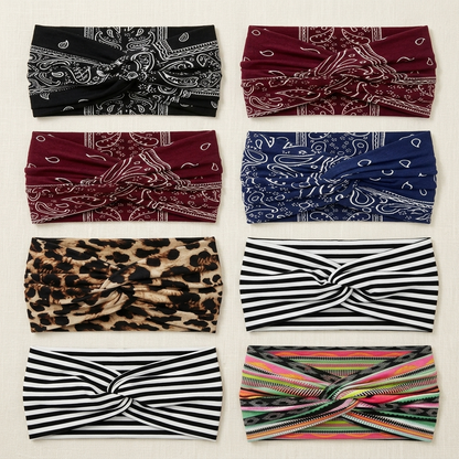 Velora - Wide Elastic Twist Headband
