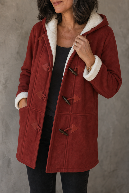 Beatrice - Hooded Coat with Plush Lining