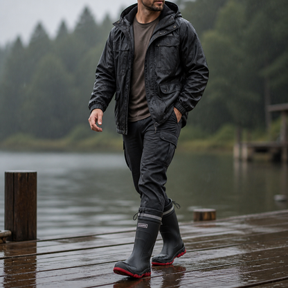 Laudine - Mid-Calf Rain Boots