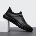Lester | Casual Leather Sneakers with Cupsole