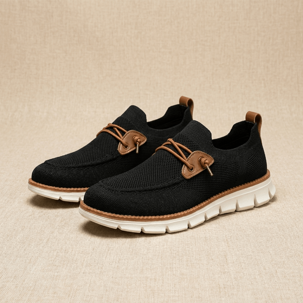 Knit Upper Athletic Sneakers for Men