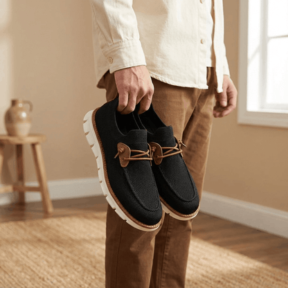 Knit Upper Athletic Sneakers for Men