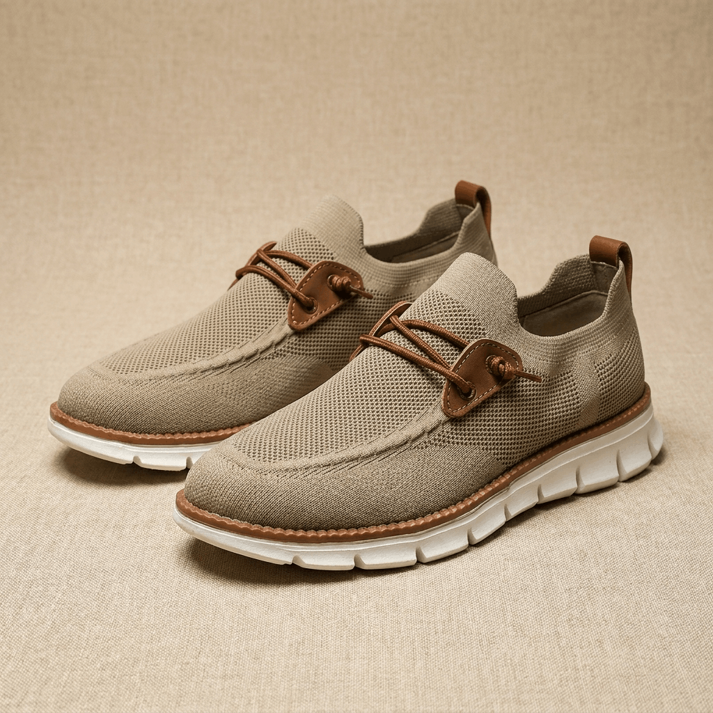 Knit Upper Athletic Sneakers for Men