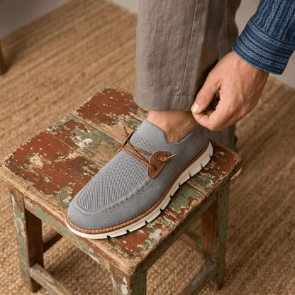 Knit Upper Athletic Sneakers for Men