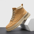 Mauro | Lined Suede Winter Boots with Lugged Sole