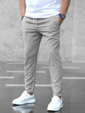 Sullivan | Stretch Tapered Pants with Clean Hem