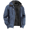 Emrys | Winter Hooded Jacket with Detachable Hood