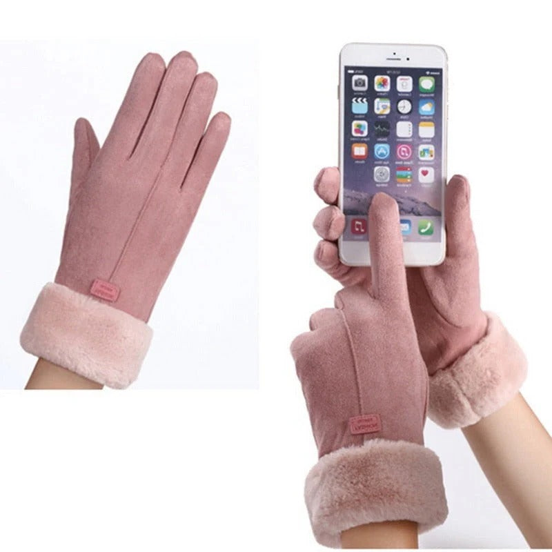 Everly - Knit Winter Gloves in Six Colours