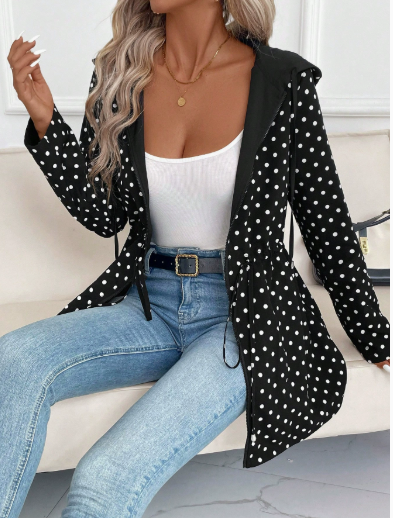 Mabel - Reversible Zip-Up Animal Print Coat