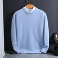 Auberon | Classic Crew Neck Sweater in Fine Gauge