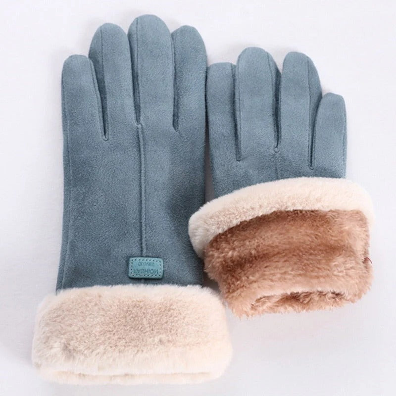 Everly - Knit Winter Gloves in Six Colours