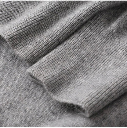 Ribbed Crew Neck Sweater with Raglan Sleeves for Men