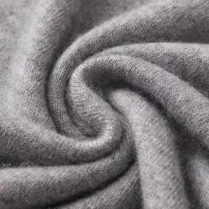 Ribbed Crew Neck Sweater with Raglan Sleeves for Men