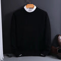 Auberon | Ribbed Crew Neck Sweater with Raglan Sleeves
