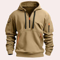 Kester | Half Zip Hoodie with Utility Chest Pocket