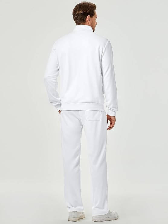 Men's two piece tracksuit with full zip jacket