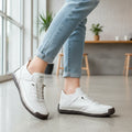 Regine | Stitched Panel Orthopedic Sneakers