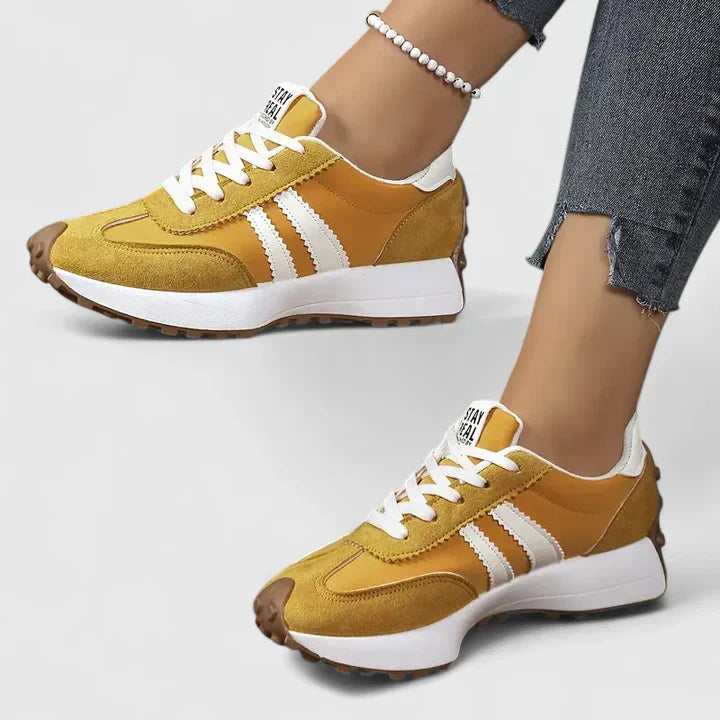 Women's orthopedic sneakers with arch support