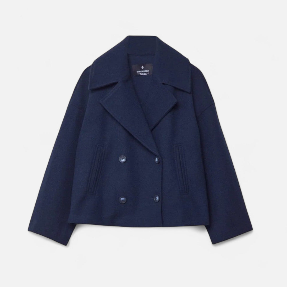 Wilma - Notch-Collar Cropped Blazer