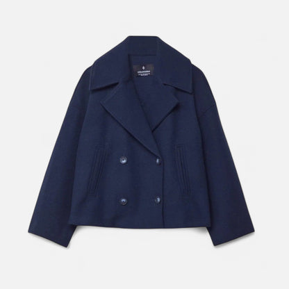 Wilma - Notch-Collar Cropped Blazer