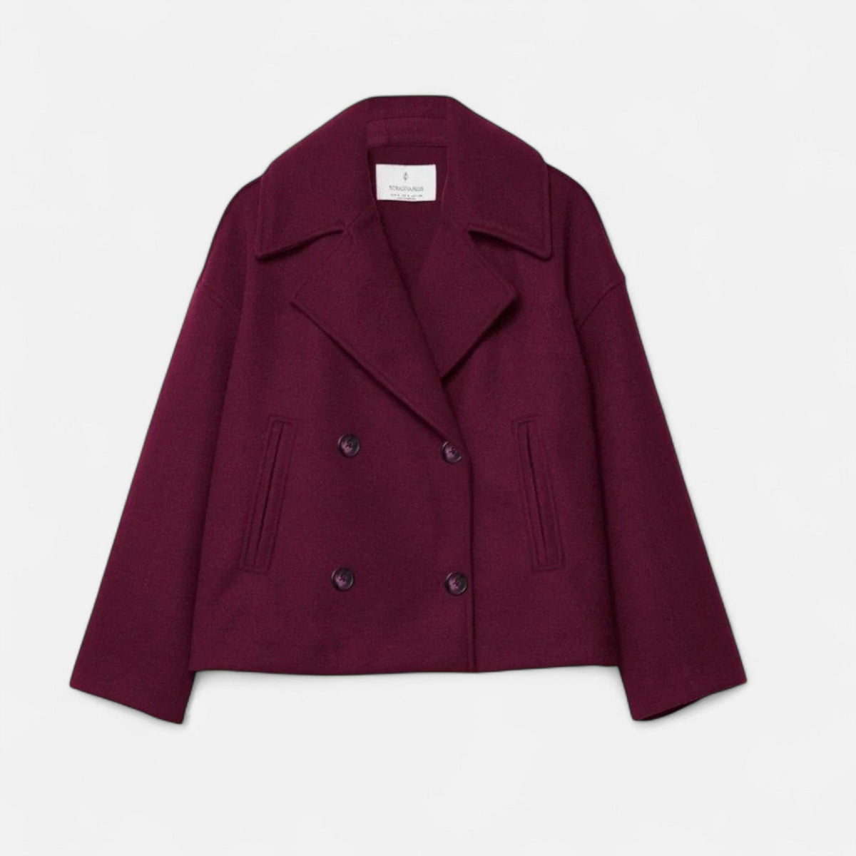 Wilma - Notch-Collar Cropped Blazer