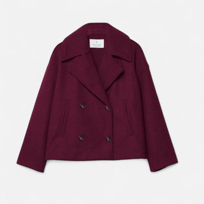 Wilma - Notch-Collar Cropped Blazer