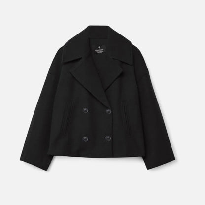 Wilma - Notch-Collar Cropped Blazer