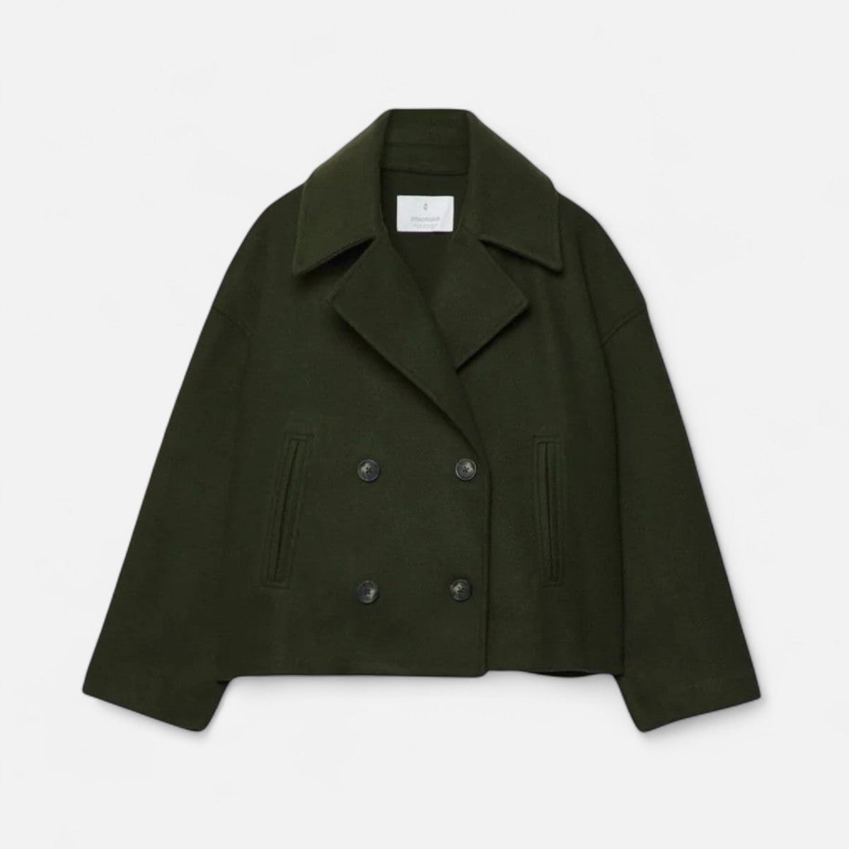 Wilma - Notch-Collar Cropped Blazer