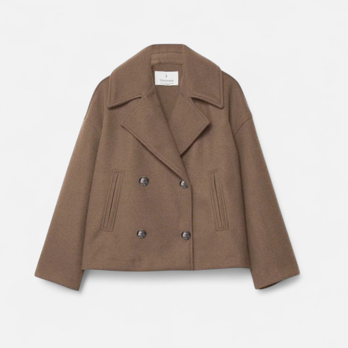 Wilma - Notch-Collar Cropped Blazer