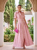 Isaville | Tailored Floral Maxi Dress
