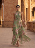 Ivetta | Floral Halter Maxi Dress
