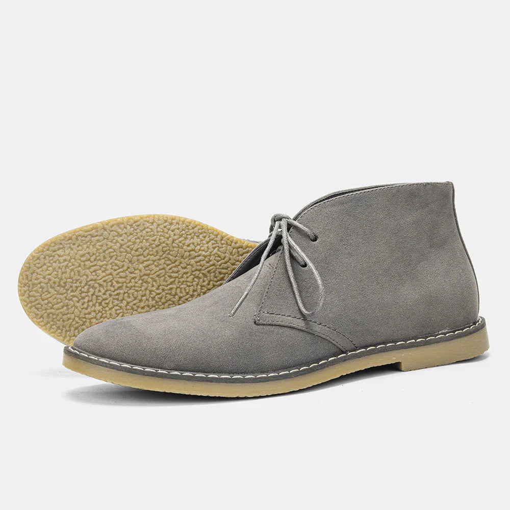 Jamie - Lace Up Leather Desert Boots