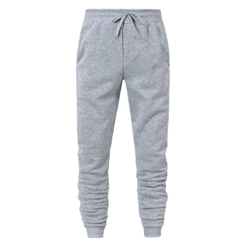 Men's tapered sports joggers with ribbed cuffs