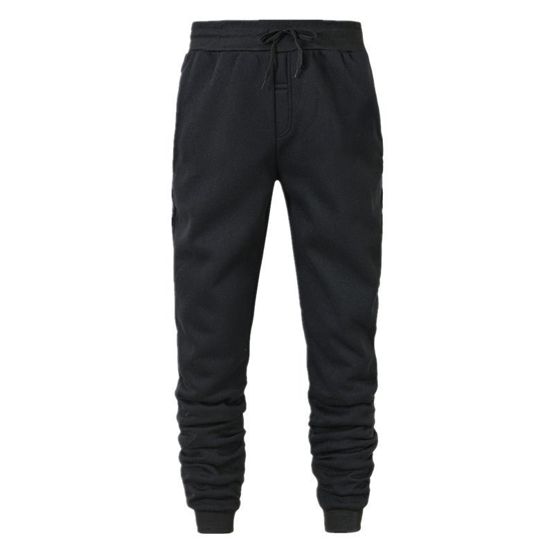 Men's tapered sports joggers with ribbed cuffs