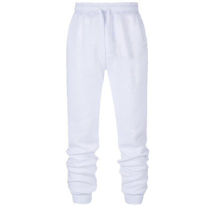 Men's tapered sports joggers with ribbed cuffs