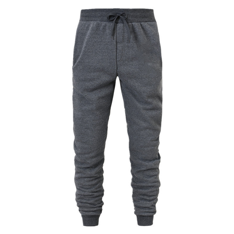 Men's tapered sports joggers with ribbed cuffs
