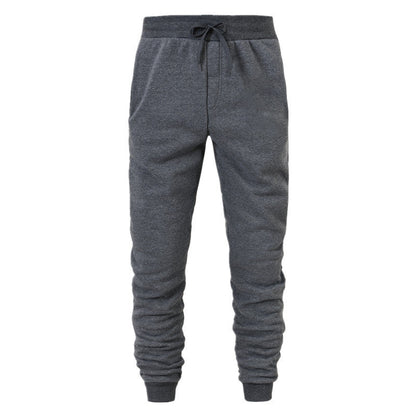 Men's tapered sports joggers with ribbed cuffs