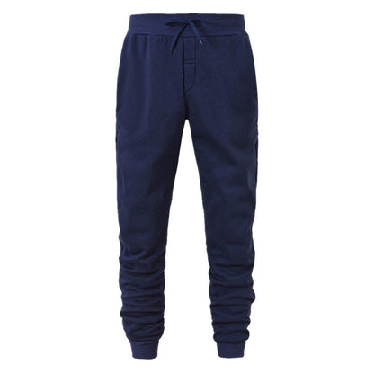 Men's tapered sports joggers with ribbed cuffs